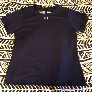 Navy Under Armour tee